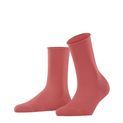 Image of FALKE Women&#039;s Active Breeze W So Lyocell Plain 1 Pair Socks, Red Lobster 8862, 2.5 5