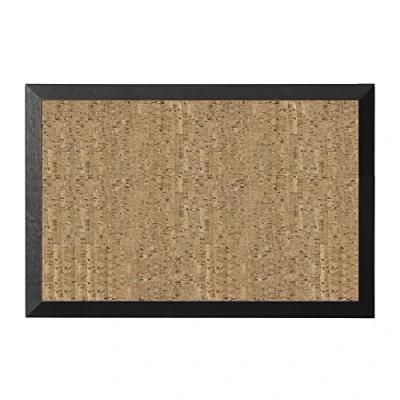 Image of Bi Office Kamashi Notice Board Decorative Cork, 90 x 60 cm, Cork Surface, MDF Frame