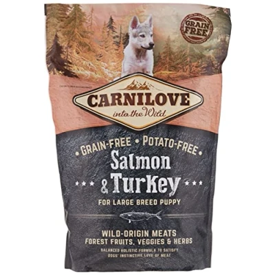 Image of Carnilove LB Puppy Dog Food 1.5KG Salmon &amp; Turkey
