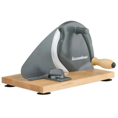 Image of Zassenhaus 72099 Bread Slicer, Stainless Steel, Grau Braun