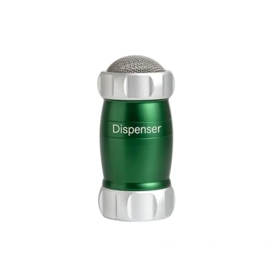 Image of Marcato Powdered Sugar Spreader, Kitchen Sieve, Powder Dispenser, also for Flour and Spices, in Aluminium, Made Italy. Model: Green