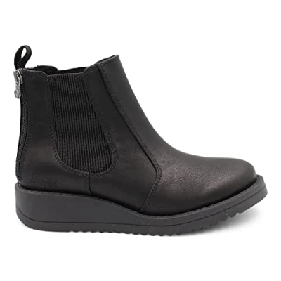 Image of Blowfish Malbu Women&#039;s Calo Wedge Chelsea Boot, Black, UK 4
