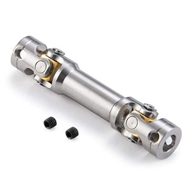 Image of AXspeed 1Pcs Metal Drive Shaft for 1/14 RC Tamiya Tractor Climbing Trailer Upgrade Accessories (47mm 57mm)