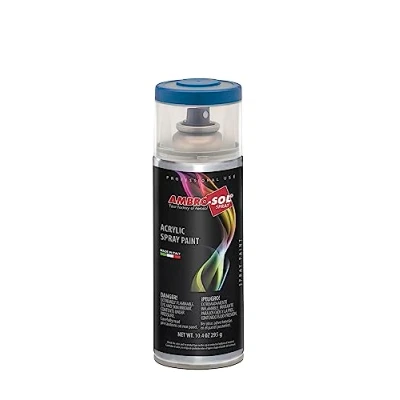Image of Ambro Sol V4005017 Multipurpose Acrylic Enamel Spray Paint, Deep Blue, 400 ml