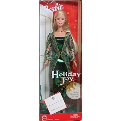 Image of 2003 Holiday Joy Barbie Doll