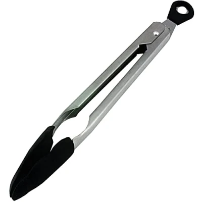 Image of Tala Food Tongs, Black, 23cm