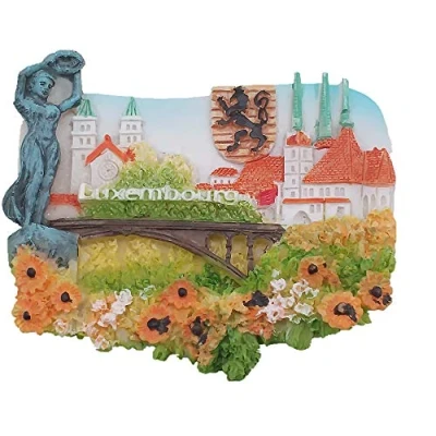 Image of 3D Luxembourg fridge magnet Souvenir Gift,Home &amp; kitchen decoration magnetic sticker refrigerator