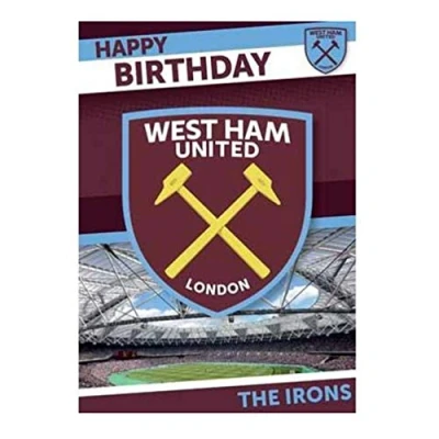 Image of West Ham United Birthday Card [Sound Card]