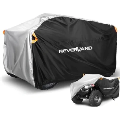 Image of NEVERLAND ATV Cover Waterproof Heavy Duty XXXL Universal Quad Outdoor Storage 4 Wheeler Rain All Weather Compatible with Polaris Sportsman Yamaha Honda Kawasaki Bike