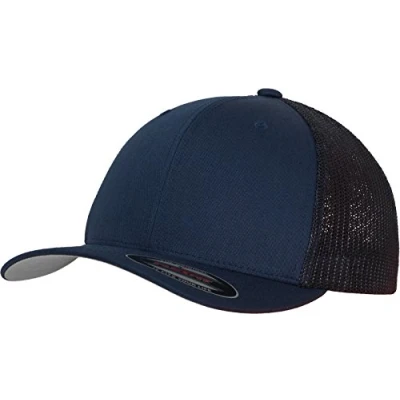 Image of Flexfit Mesh Trucker Kappe, blau (Navy), L/XL