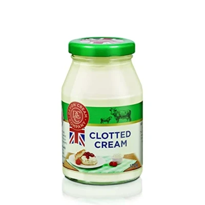 Image of Devon Cream Company THREE x 170g Jar English Clotted With Long Shelf Life Perfect for Scones and Fruit from GREAT BRITISH TRADING LIMITED