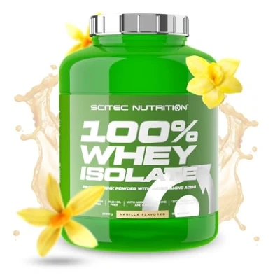 Image of Scitec Nutrition 100% Whey Isolate Powder 2000g, Vanilla