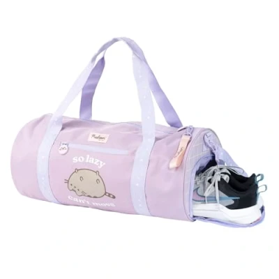 Image of Grupo Erik Pusheen Gym Duffle Bag with Shoe Compartment 38L / 11.8 x 19.7 9.8 inches 30 50 25 cm Gifts Cat