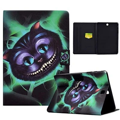 Image of Case for Samsung Galaxy Tab A 9.7 (SM T550 / T551 T555), PU Leather Wallet Function Flip Cover 9.7, Auto Wake/Sleep