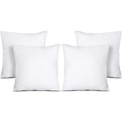 Image of CNA STORES Cushion Inserts 45cm x 4 Pack Extra Deep Filed 18x18 Inches Pads Fillers Scatters