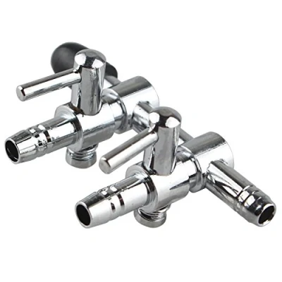 Image of HALJIA 5MM 2 Way Aquarium Manifold Air Flow Pump Splitter Control lever Valve Airline Tube Connector