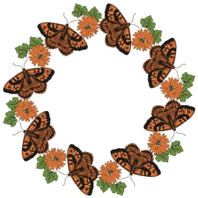Image of Sizzix™ Clear Stamps Set 13PK Nature Butterflies by Lisa Jones