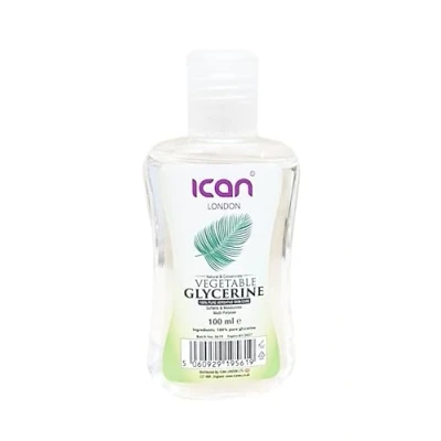 Image of ican London Pure Vegetable Glycerine Softens &amp; Moisturizes Skin 100ml