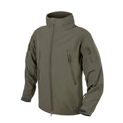Image of Helikon Tex GUNFIGHTER JACKET SHARK SKIN WINDBLOCKER TAIGA GREEN XL/Regular