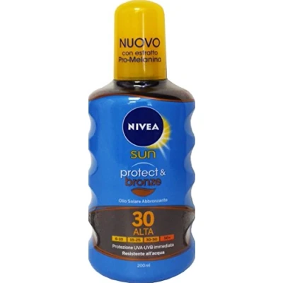 Image of Nivea Protect &amp; Bronze Spray FP 30 Solar Oil 200 ml