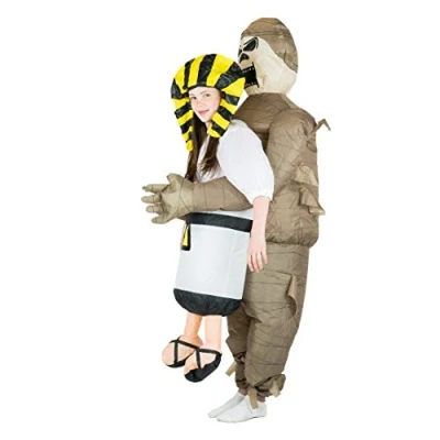 Image of Bodysocks® Inflatable Mummy Lift You Up Costume (Kids)