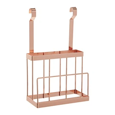 Image of Premier Housewares Sorello Hanging Knife Storage Rack, Iron, Black, 12 x 24 39 cm