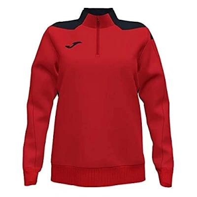 Image of Joma Championship Vi Women&#039;s Sweatshirt, womens, 901268601, Red Black, M