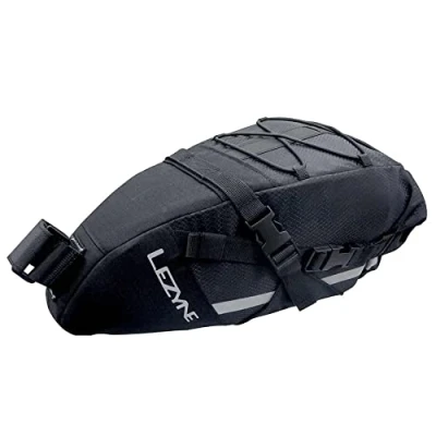 Image of Lezyne XL Caddy Saddle Bag, Black/Black, 420 x 170 140 mm, 7.5 L