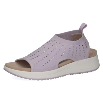 Image of CAPRICE Women&#039;s 9 28706 42 Flat Sandal, Berry Red Comb, 5 UK
