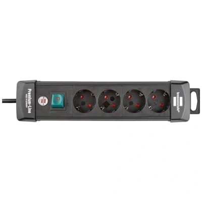 Image of Brennenstuhl BN 1951140100 power extensions (Black, Black)
