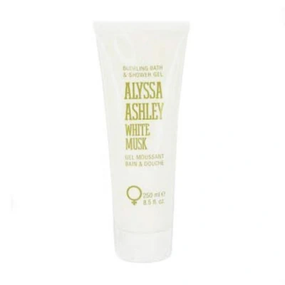 Image of White Musk by Alyssa Ashley Bubbling Bath &amp; Shower Gel 250ml