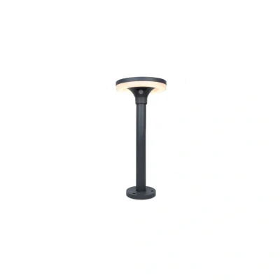 Image of Solar Aluminium Diecast Medium LED Bollard 4000K Black Kosnic Tarkine