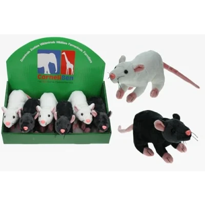Image of Cornelißen Cuddly Toy Rat Mouse Rodent Length 31 cm 1017155