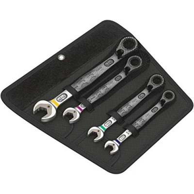 Image of Wera 05020092001 &quot;Joker Rachet Set for Switch Combination Wrench Imperial Silver (4pc Imperial)