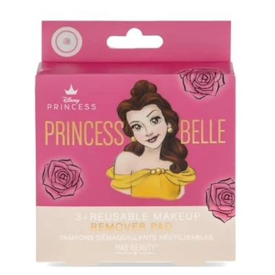 Image of MAD Beauty Pure Princess Belle Makeup Remover Discs: Gentle and Effective Inspired Pads for Clean Radiant Skin.