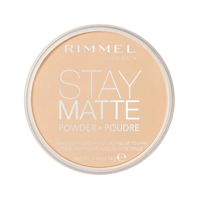 Image of RIMMEL LONDON Stay Matte Long Lasting Pressed Powder Creamy Natural