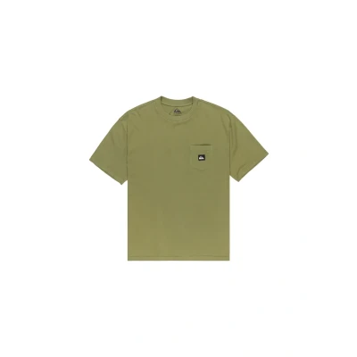 Image of Quiksilver Short Sleeved T Shirt Salt Water Pocket SS TEE Men&#039;s Green XL