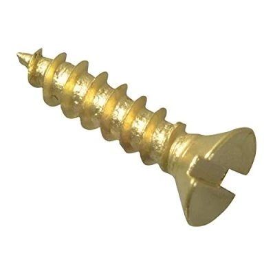 Image of ForgePack Wood Screws Solid Brass 1/2&quot; x 4 Pack 60
