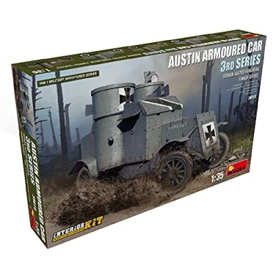 Image of Miniart MIN39010 WWI 1:35 Austin Armored Car (German/Finnish), Various