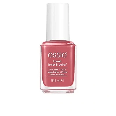 Image of essie Treat Love Colour: 164 Berry Best Pink Mauve Neutral Nourishing &amp; Strengthening Vegan Formula TLC Nail Polish 13.5ml