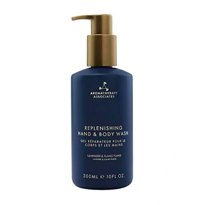 Image of Aromatherapy Associates Replenishing Hand and Body Wash Enriched with Hydrolyzed Oat Protein, Lavender, Ylang Ylang, Ho Wood, Moisturizing Hydrating