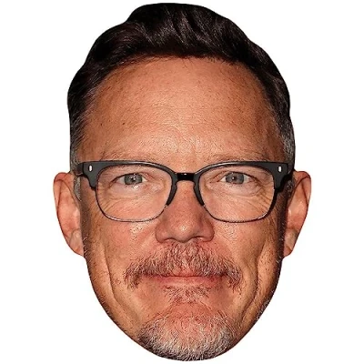 Image of Matthew Lillard (Beard) Celebrity Mask, Flat Card Face, Fancy Dress Mask