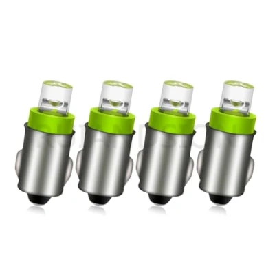Image of Ruiandsion 4pcs BA7S LED Dashboard Light Bulbs F3 1 12V DC 50LM Green Auto Interior Bulb,Negative Earth