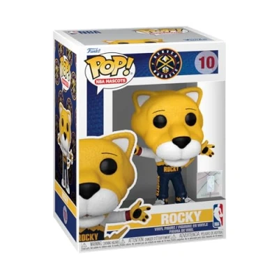 Image of Funko Pop! NBA: Mascots Denver Rocky the Mountain Lion NBA Collectable Vinyl Figure Gift Idea Official Merchandise Toys for Kids &amp; Adults Sports Fans