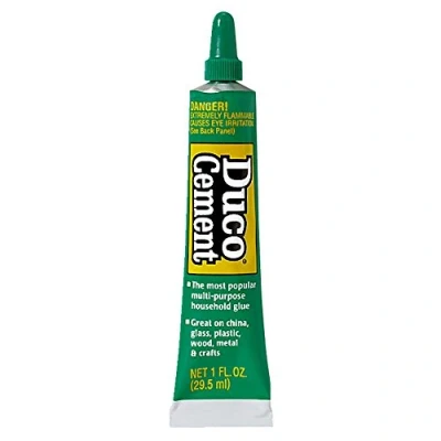 Image of S/S Duco Cement Household Glue Clear Multi purpose Adhesive 29.5ml 1 Fl Oz