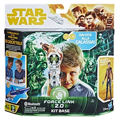 Image of Hasbro Star Wars Base Starter Set Kit with Han Solo (Force Link 2.0), Multi Colour, e0322103