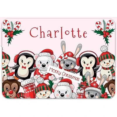 Image of Paper Themes Personalised Christmas Placemats (Christmas Fun)