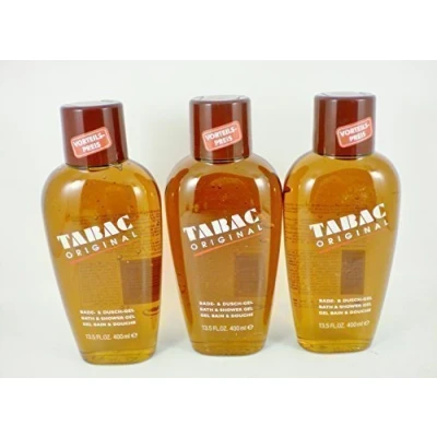 Image of TABAC original bath &amp; shower gel 400 ml x 3 (set of three)
