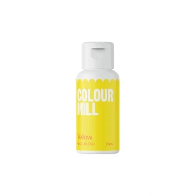 Image of Colour Mill Oil Based Food Colouring Yellow Next Generation for Baking, Decorating, Icing and Cooking Dye DIY Slime Crafts Making Burgundy 20 ml