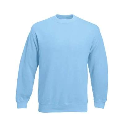 Image of Fruit Of The Loom Men 62 202 0 Sweatshirt Sky Blue, Small